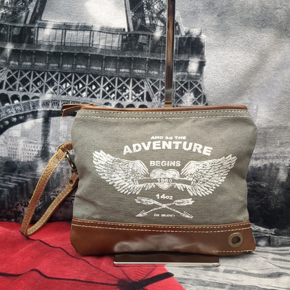 Myra Bag Adventure Begins wristlet